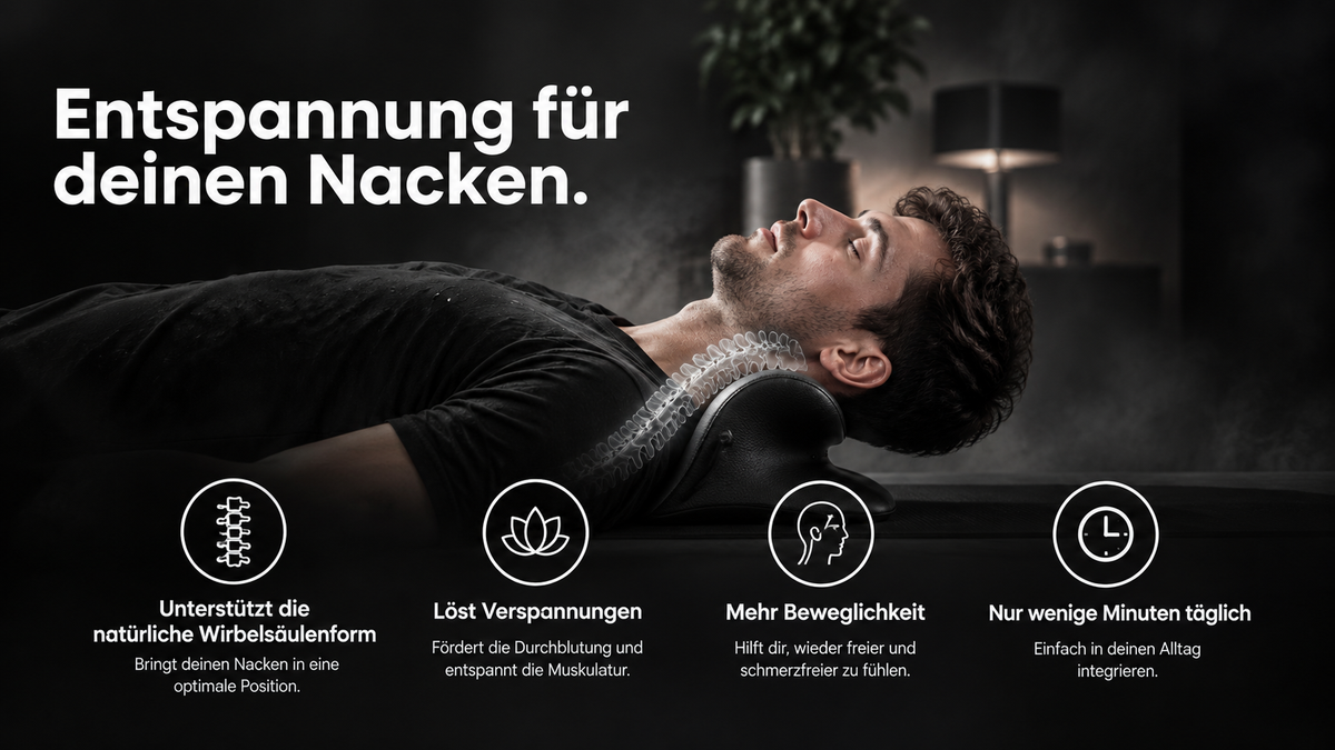 Entspannung für deinen Nacken – der Neckvia NeckForm im Einsatz