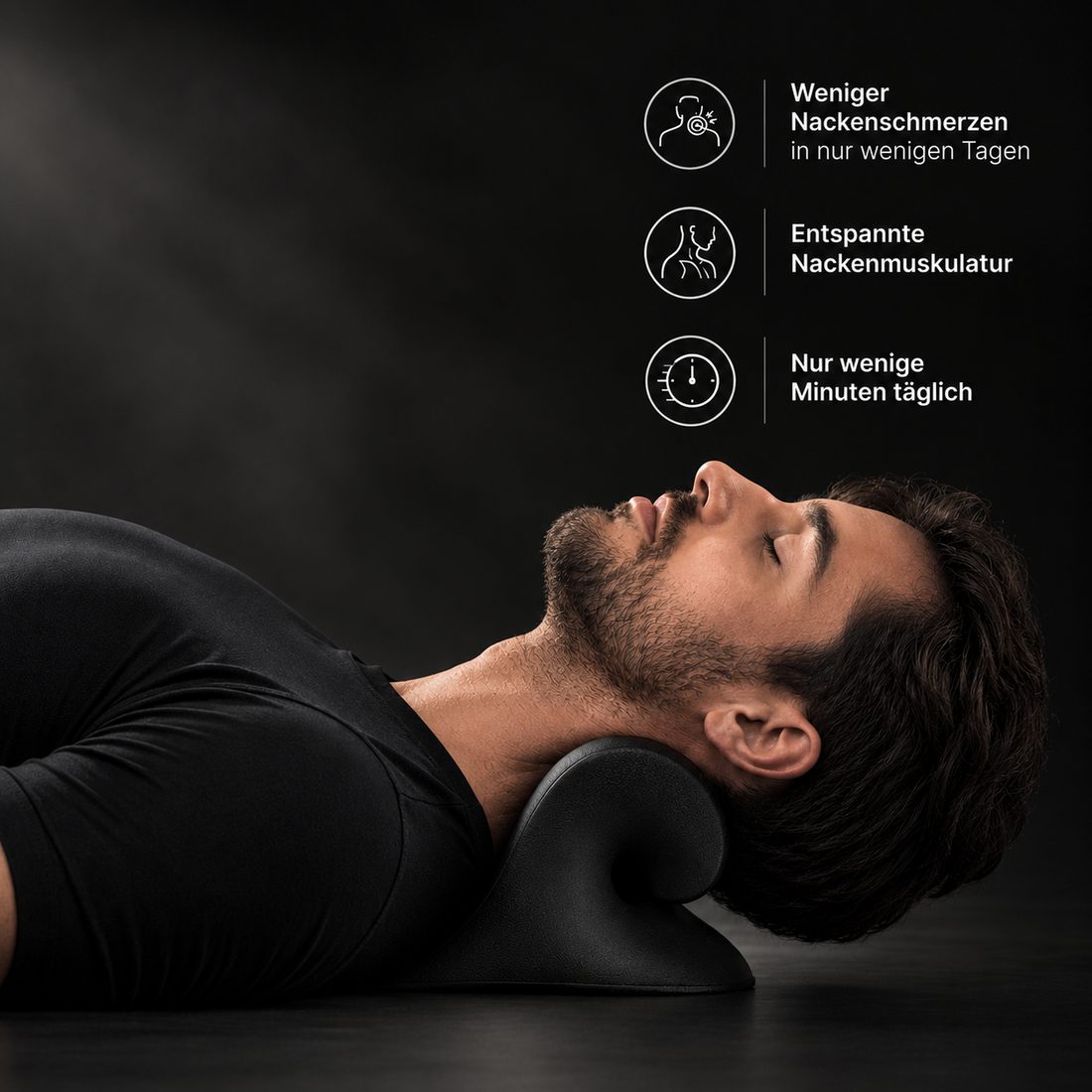 Anwendung: Kopf liegt auf dem NeckForm