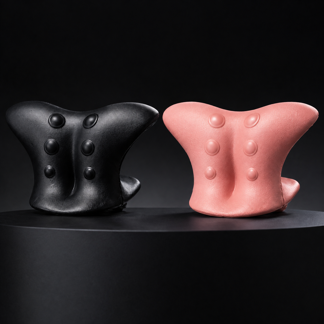 NeckForm in Schwarz und Pink